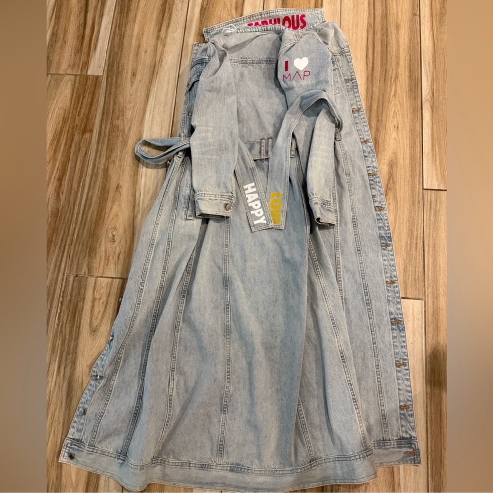 Alice & Olivia Denim dress/coat